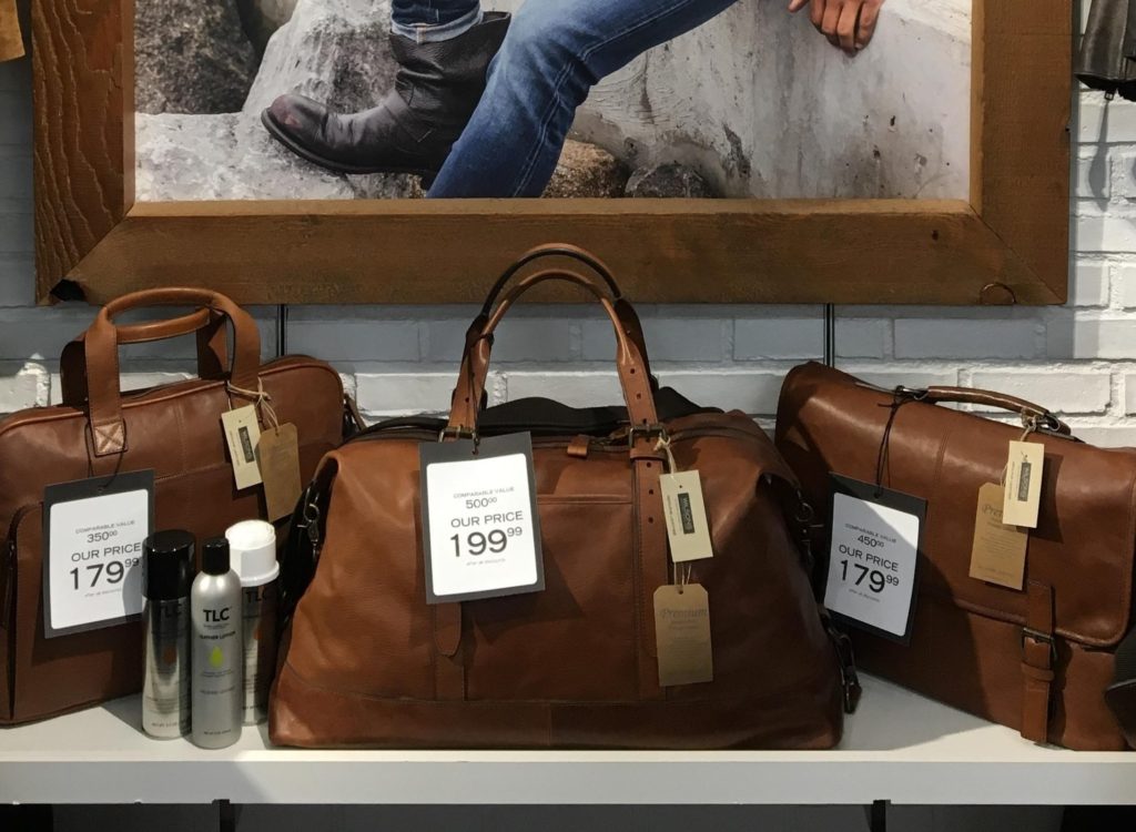 wilson leather bags price