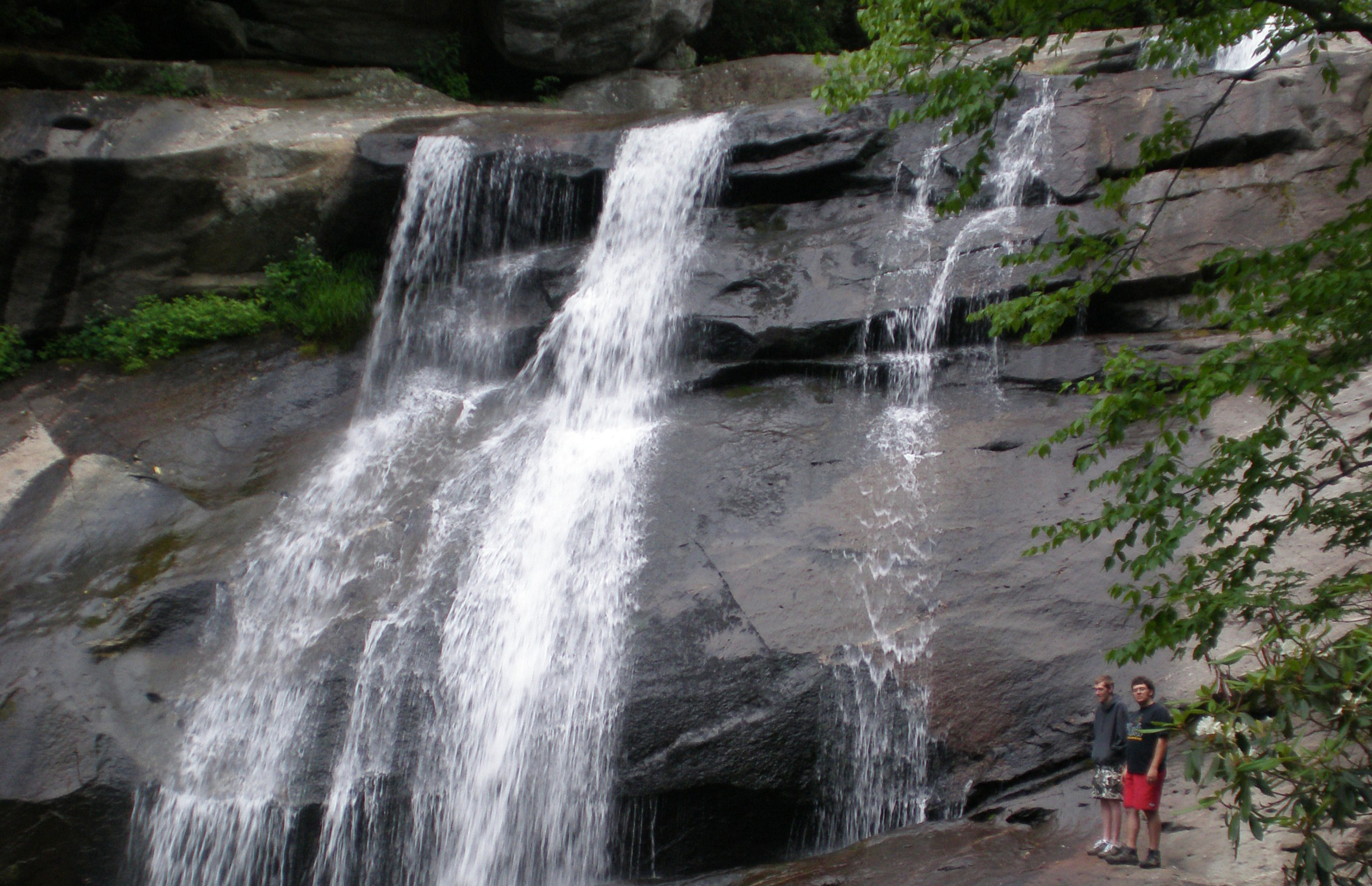 blowing rock waterfall