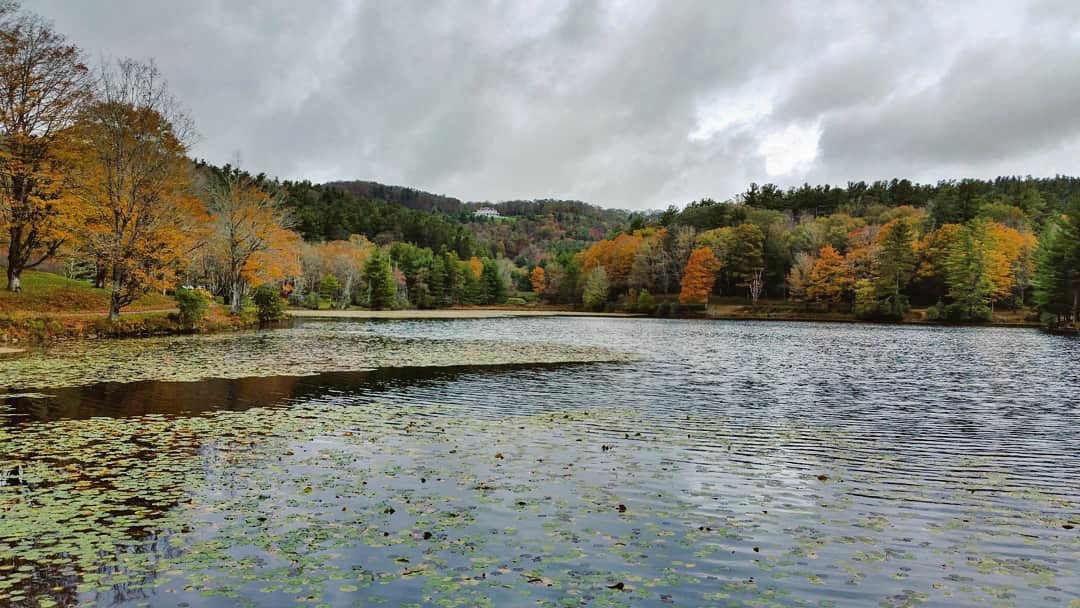 fall color at Bass Lake