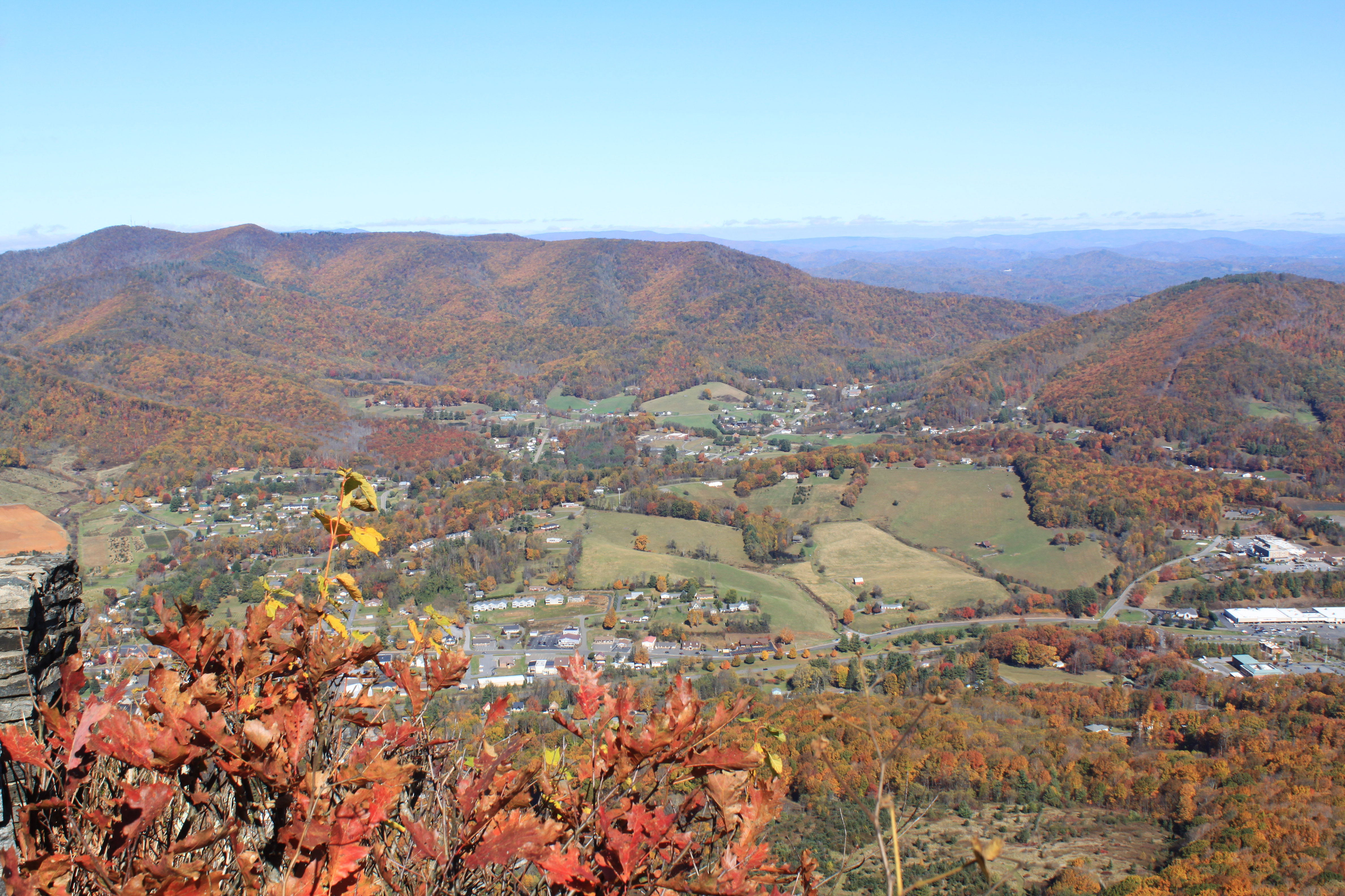 Ashe County fall view