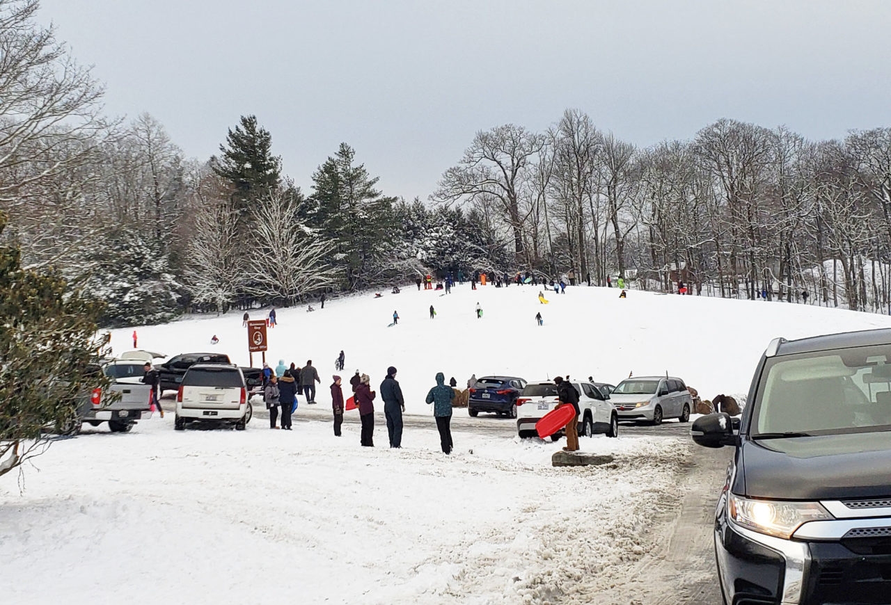 Sledding Near Blowing Rock ⋆ Blowing Rock