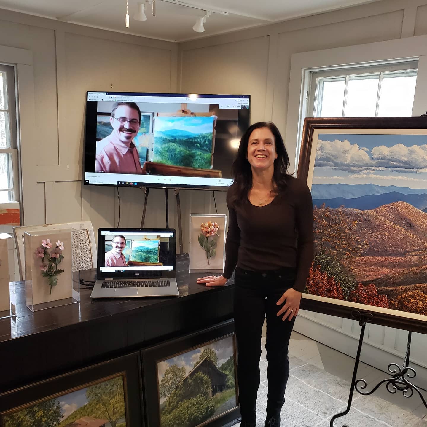 virtual artist at martin house gallery