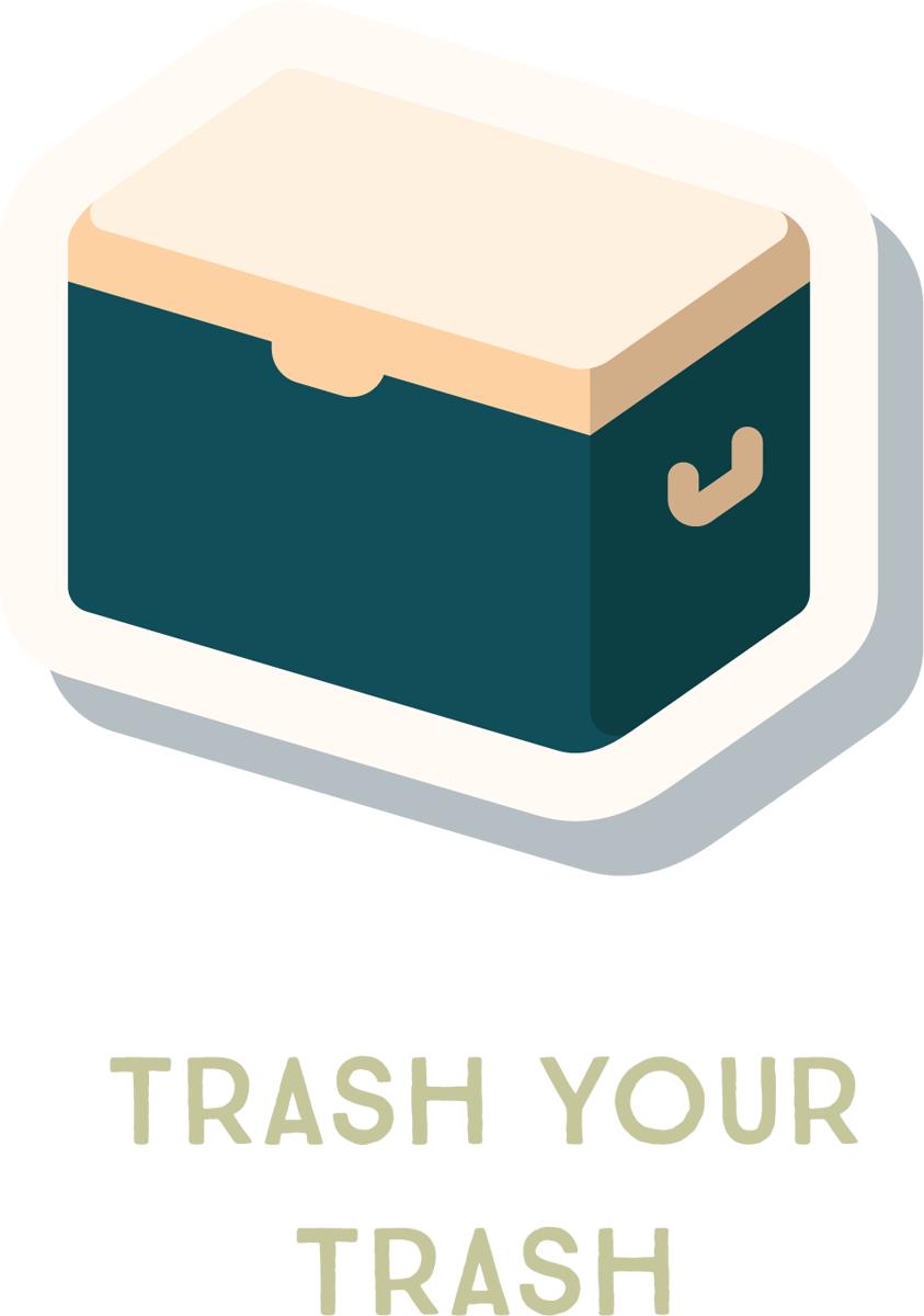 leave no trace: trash your trash