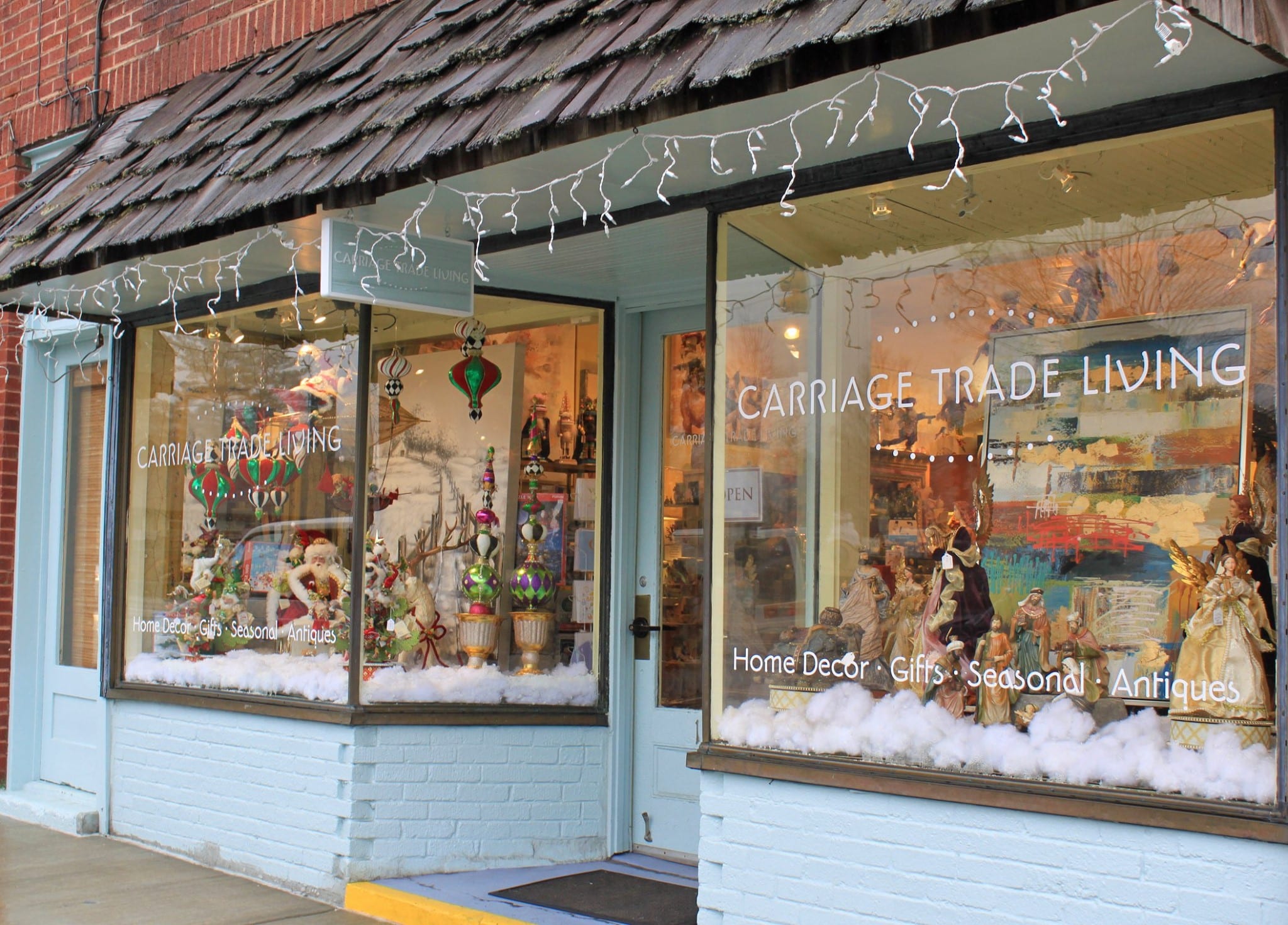 The historic Edgewood Cottage stands next to the Blowing Rock Art & History Museum on Main Street.