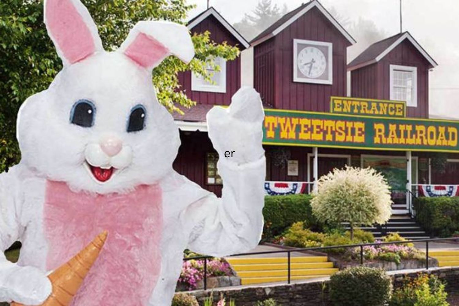 Tweetsie Railroad: Easter Bunny