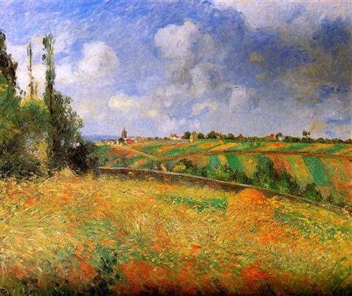 Camille Pissarro's Fields.