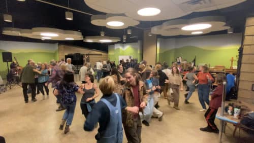 Square dancing at BRAHM