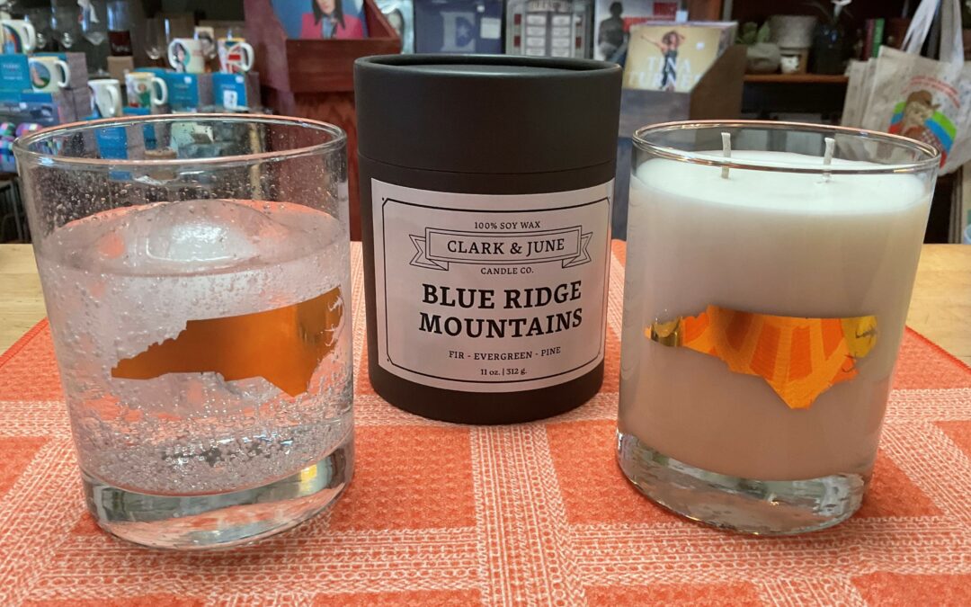 Blue Ridge Mountains Candle from neaco