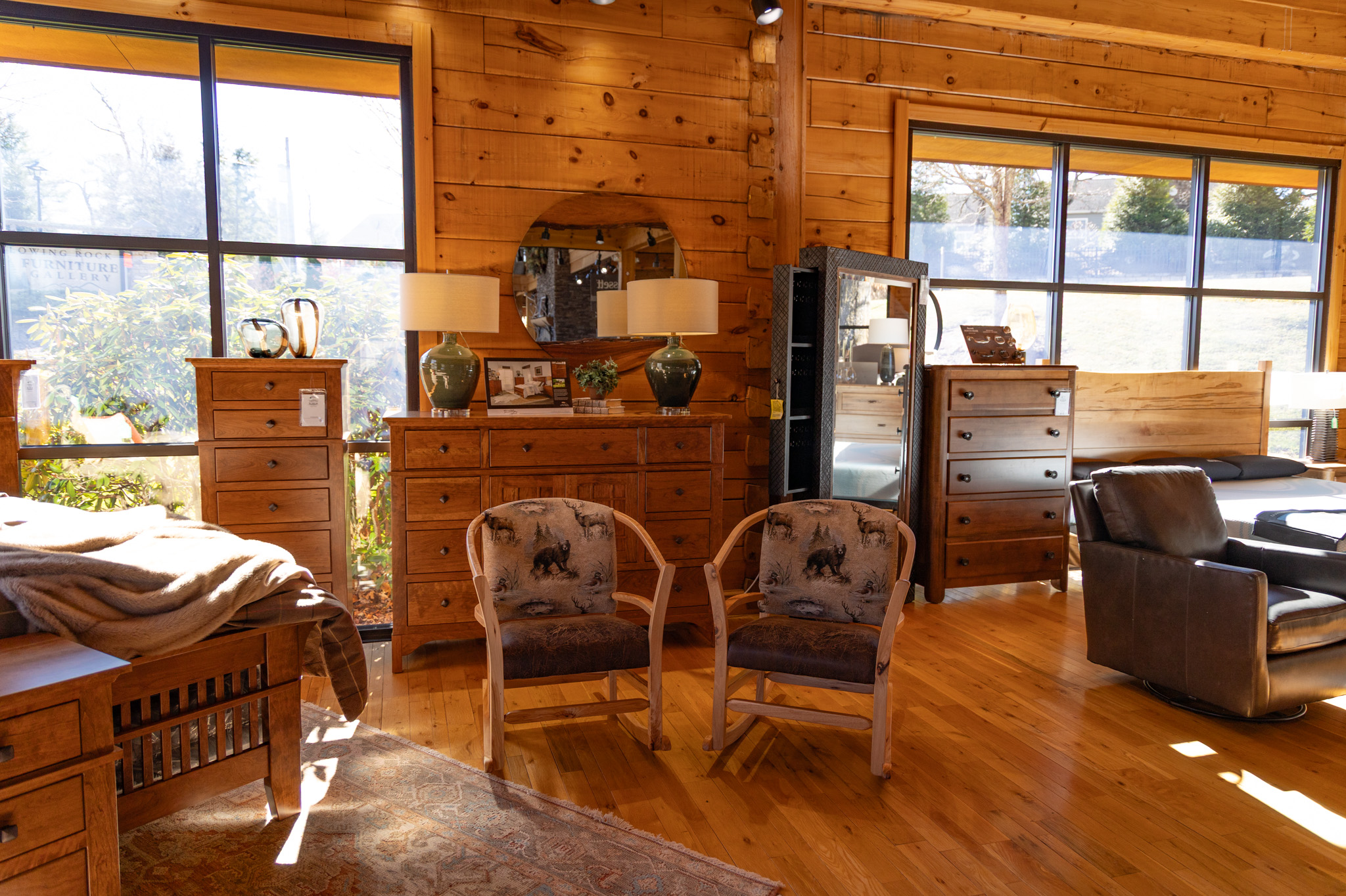 Hoop Rockers at Blowing Rock Furniture Gallery