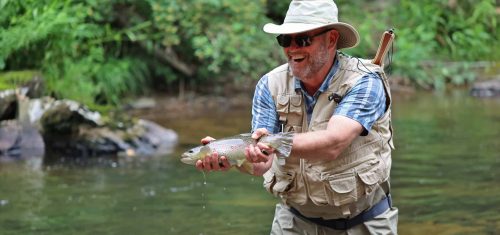 Fishing Near Blowing Rock