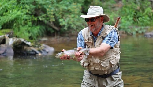 Fishing Near Blowing Rock