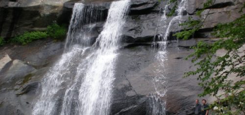 blowing rock waterfall