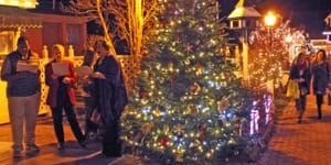 caroling in Blowing Rock